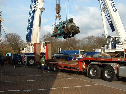 heavy machinery relocation Southampton Hampshire