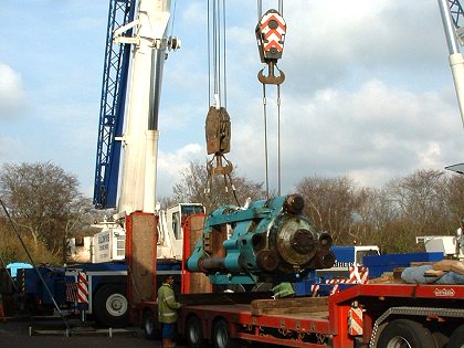 heavy machinery relocation Southampton Hampshire