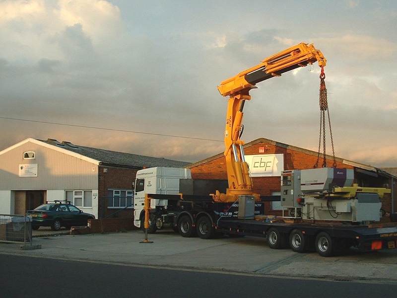 heavy machinery relocation Southampton Hampshire