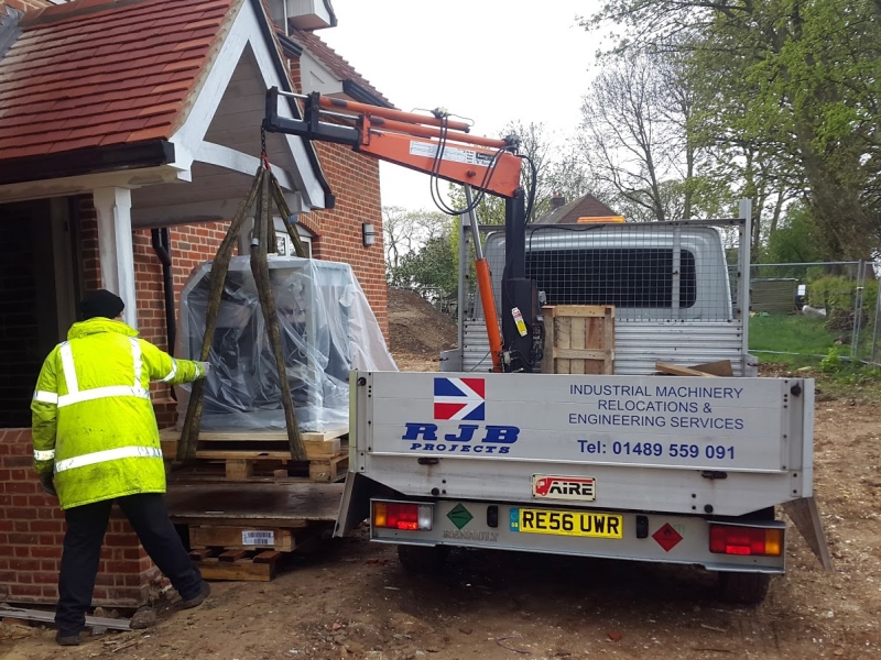 heavy machinery relocation Southampton Hampshire