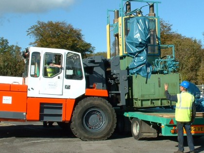 heavy machinery relocation Southampton Hampshire